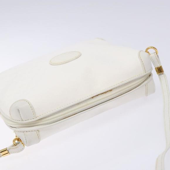 GUCCI Micro GG Supreme Shoulder Bag PVC White Gold 007 115 4916 Auth ep10339 - Picture 6 of 16